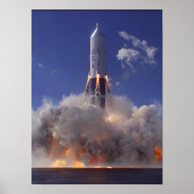 Sea Dragon Launch Poster (Framsidan)