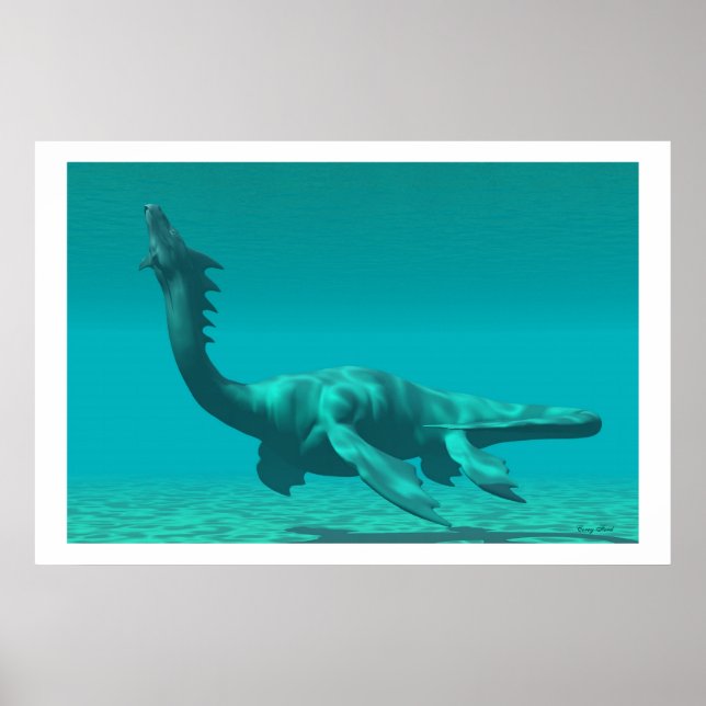 SEA DRAGON PRINT POSTER (Framsidan)