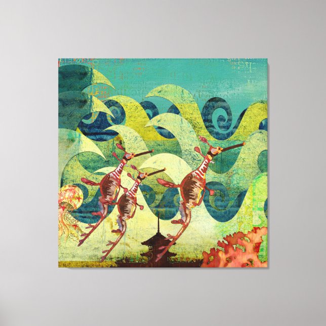 Sea Dragons Ocean Avenue Canvas (Framsida)