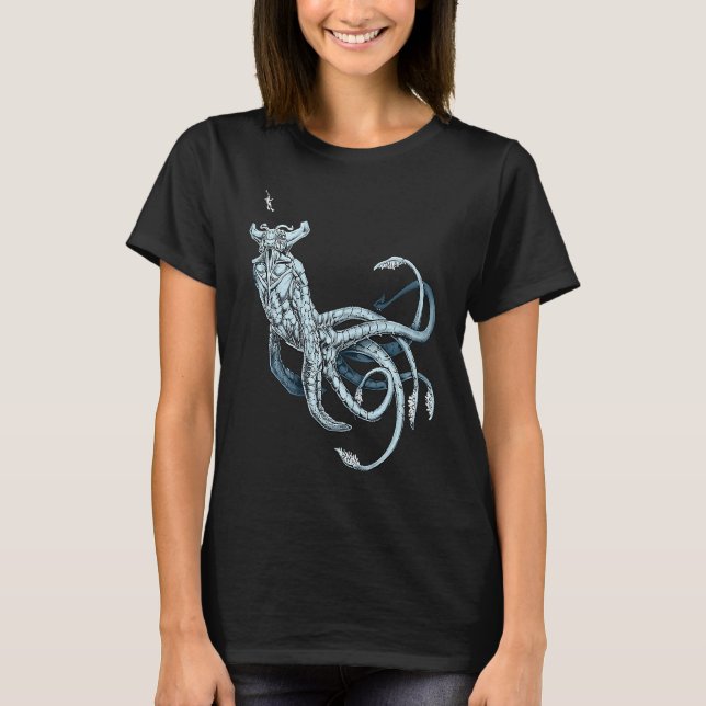 Sea Emperor Transparent T Shirt (Framsida)