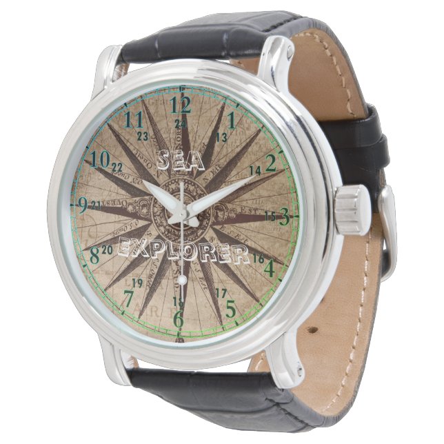 Sea Explorer eWatch Watch Watch Armbandsur (Vinklad)