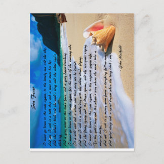 Sea Fever by: John Masefield Vykort