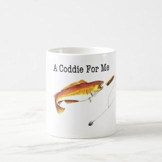 Sea Fishing för en Cod christmas-present. Kaffemugg