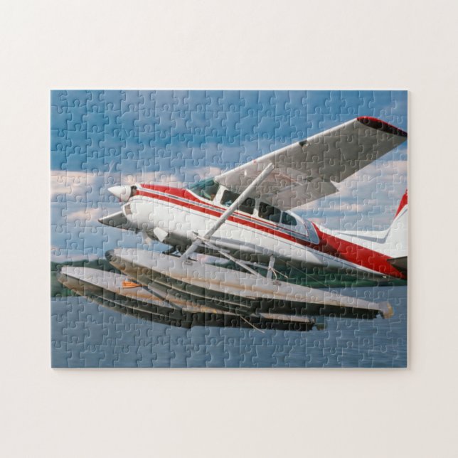 Sea Flygplan Off, Victoria Falls, Zimbabwe Pussel (Horisontell)