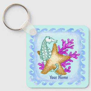 Sea Friends Seahorse Nyckelring