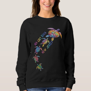 Sea Girt Beach New jersey Sea Turtle Älskare Beach T Shirt