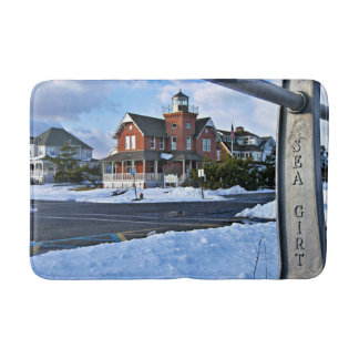 Sea Girt Lighthouse, New jersey Bath Mat Badrumsmatta