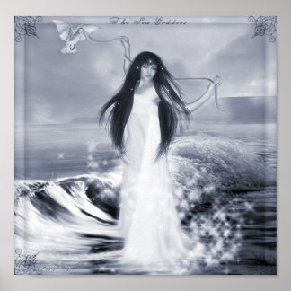 Sea Goddess Poster