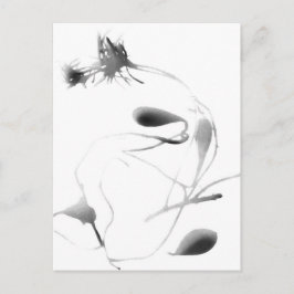 Sea Gourds och Lavender cyanoprint Vykort