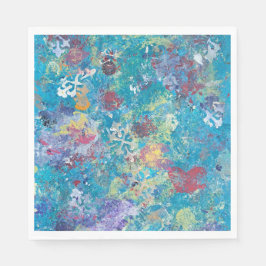 Sea-Green Party Napkins Pappersservett