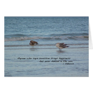 Sea Gulls i Neapel, Florida Hälsningskort