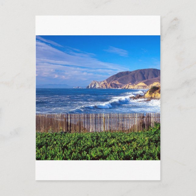 Sea HalMåne Bay Kalifornien Vykort (Framsida)