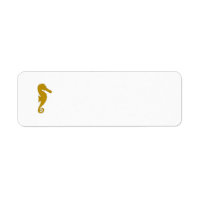 Sea Horse. Brun.