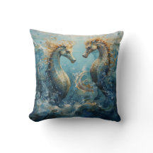 Sea Horse Dekorativ kudde