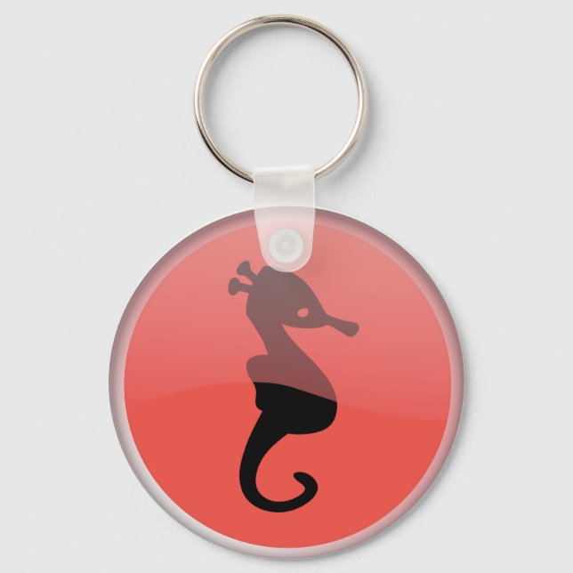 Sea Horse Keychain Nyckelring (Framsida)