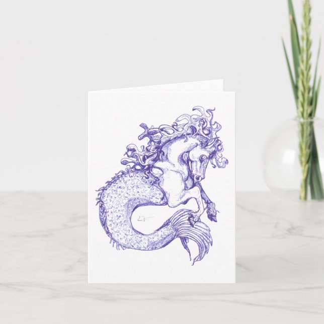 Sea Horse Kort (Framsida)
