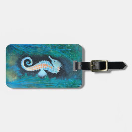 Sea Horse luggage tag Bagagebricka