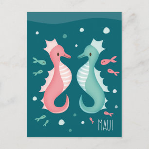 "Sea Horse Maui" vykort
