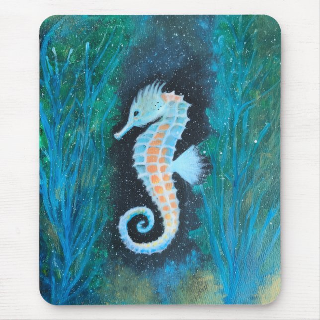 Sea horse mousepad musmatta (Framsidan)