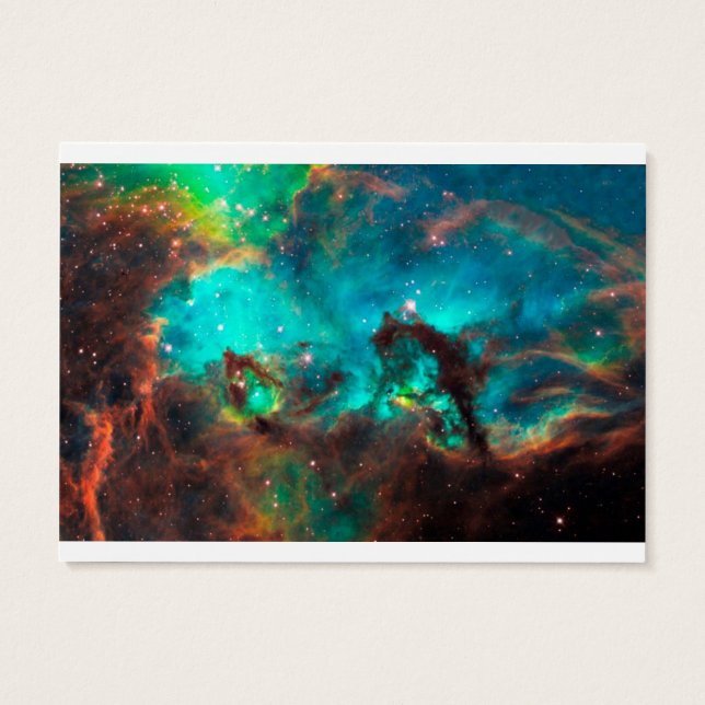 Sea Horse Nebula Visitkort (Baksidan)
