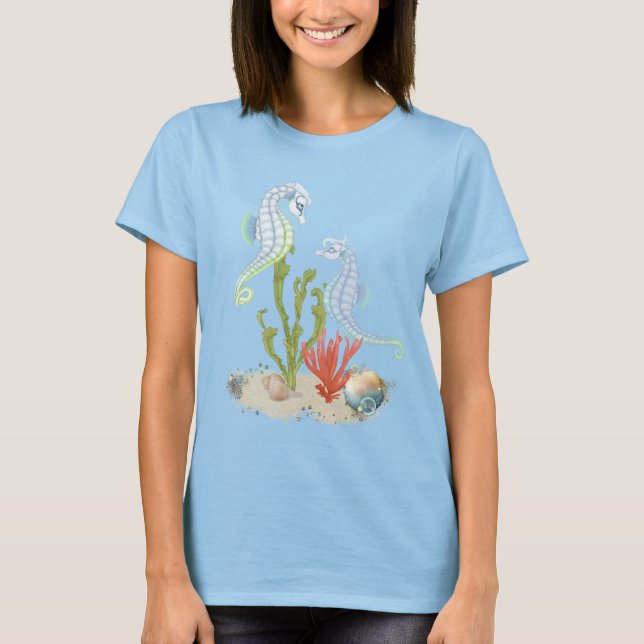 Sea Horse Pair Tee (Framsida)