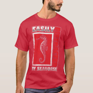 Sea Horse Vatten Swimmers Animal Boy T Shirt