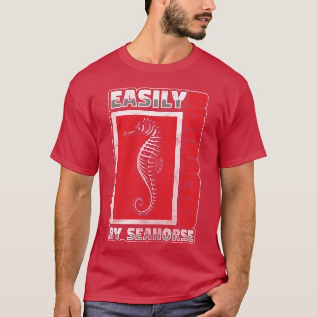 Sea Horse Vatten Swimmers Animal Boy T Shirt (Framsida)