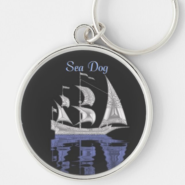Sea Hund Nautical Nyckelring (Framsidan)
