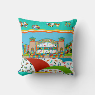 Sea Isle Band Snäcka Pillow Kudde