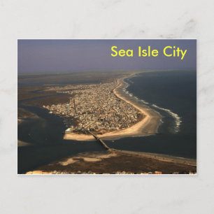 Sea Isle City Aerial Vykort