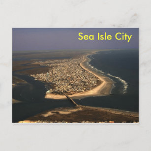 Sea Isle City Aerial Vykort