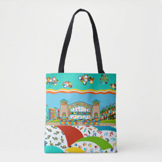 Sea Isle City Band Snäcka Tote Bag Tygkasse