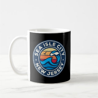 Sea Isle City New jersey Nj Nautical Vinkarare Kaffemugg