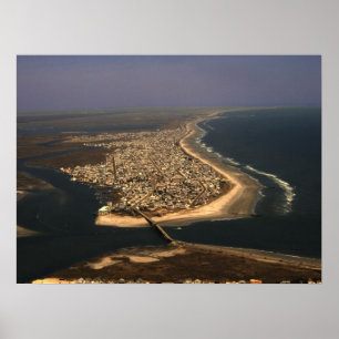 Sea Isle City-ramutskrift Poster