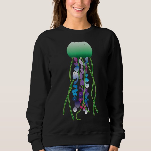 Sea Jellies Jellyfish Cnidaria Marine Animal T Shirt (Framsida)