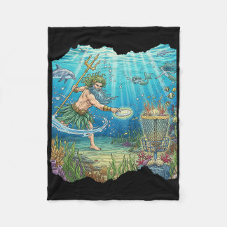 Sea King Disc Golf Shirt - Trident Disc Golfer Oce Fleecefilt