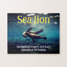Sea Lejon Underwater Pussel