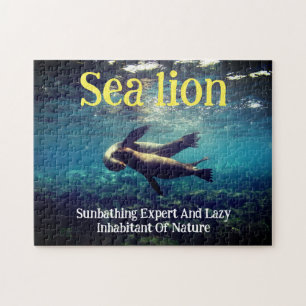 Sea Lejon Underwater Pussel