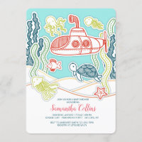 Sea Life and Subsea Baby Shower