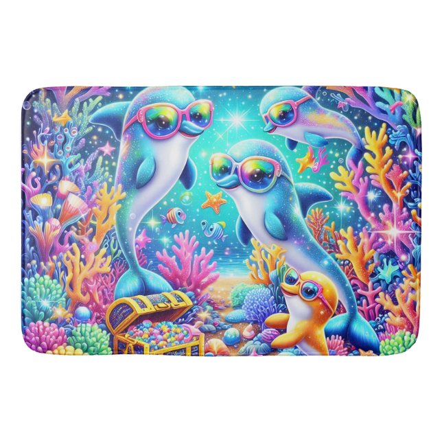 Sea Life Bath Mat Badrumsmatta (Framsidan)