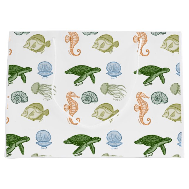 Sea Life Gift Bag (Framsidan)