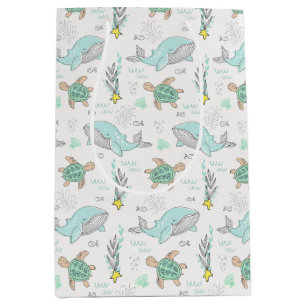 Sea Life Whales och Turtles