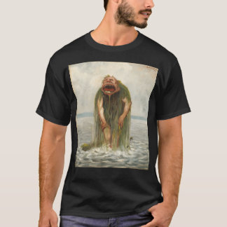 Sea Monster av Theodor Kittelsen T Shirt