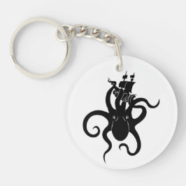 Sea Monster Blue och Black Kraken med Frakt