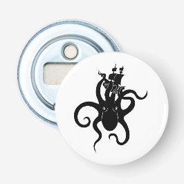 Sea Monster Blue och Black Kraken med Frakt Flasköppnare