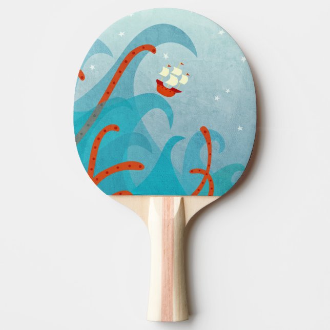 Sea Monster Sailing Pingisracket (Framsidan)