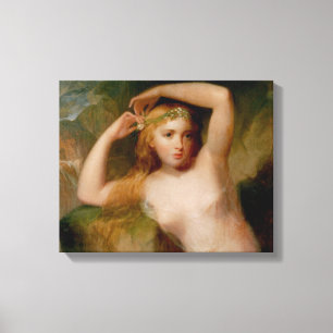 Sea Nymph (av Thomas Sully) Canvastryck