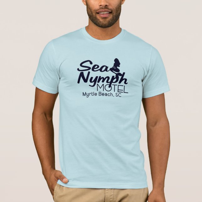 Sea Nymph Motel Myrtle Beach T Shirt (Framsida)