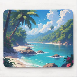 Sea Ocean Landscape Mousepad Musmatta