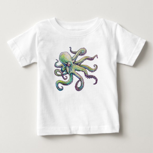Sea octopus T-Shirt (Framsida)